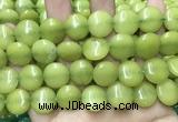 CCN5904 15 inches 15mm flat round candy jade beads Wholesale