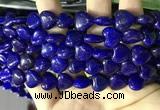 CCN5938 15 inches 12*12mm heart candy jade beads Wholesale