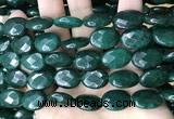 CCN5976 15 inches 13*18mm faceted oval candy jade beads