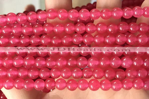 CCN6056 15.5 inches 6mm round candy jade beads Wholesale