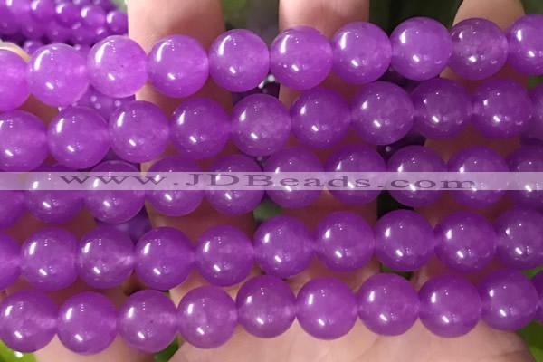 CCN6067 15.5 inches 12mm round candy jade beads Wholesale