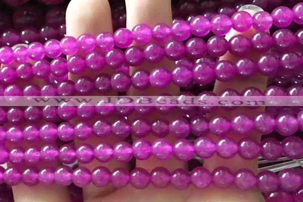 CCN6068 15.5 inches 6mm round candy jade beads Wholesale