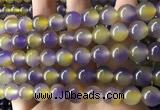 CCN6199 15.5 inches 10mm round candy jade beads Wholesale