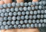 CCN6357 6mm, 8mm, 10mm, 12mm & 14mm faceted round candy jade beads