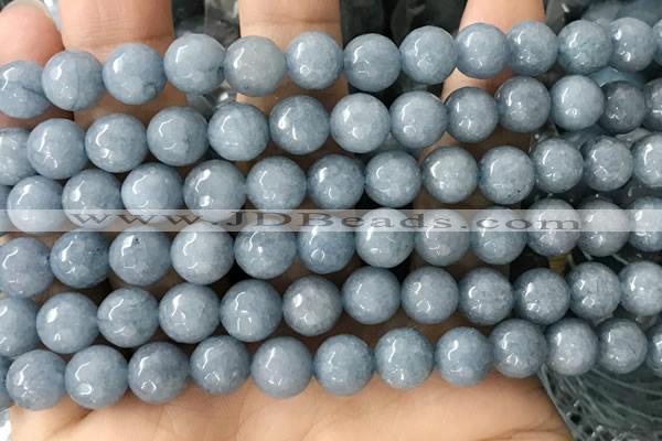 CCN6357 6mm, 8mm, 10mm, 12mm & 14mm faceted round candy jade beads