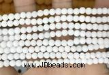 CCN6378 15.5 inches 6mm, 8mm, 10mm & 12mm round matte candy jade beads