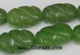 CCN683 15.5 inches 15*23mm carved oval candy jade beads wholesale