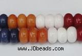 CCN721 15.5 inches 6*10mm rondelle candy jade beads wholesale