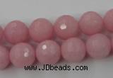 CCN752 15.5 inches 4mm faceted round candy jade beads wholesale