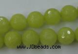 CCN760 15.5 inches 4mm faceted round candy jade beads wholesale