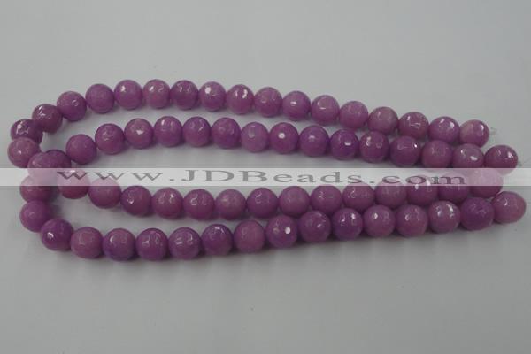 CCN761 15.5 inches 4mm faceted round candy jade beads wholesale