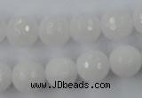 CCN768 15.5 inches 6mm faceted round candy jade beads wholesale