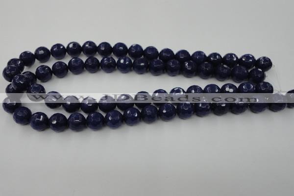 CCN799 15.5 inches 8mm faceted round candy jade beads wholesale