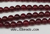 CCN83 15.5 inches 6mm round candy jade beads wholesale