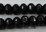 CCN927 15.5 inches 10*14mm faceted rondelle candy jade beads