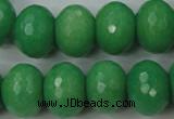 CCN950 15.5 inches 14*18mm faceted rondelle candy jade beads