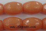 CCN959 15.5 inches 18*25mm faceted drum candy jade beads