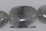 CCQ234 15.5 inches 22*30mm freeform cloudy quartz beads wholesale