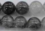 CCQ282 15.5 inches 16mm round cloudy quartz beads wholesale