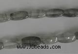 CCQ355 15.5 inches 6*12mm cuboid cloudy quartz beads wholesale