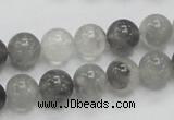 CCQ52 15.5 inches 10mm round cloudy quartz beads wholesale