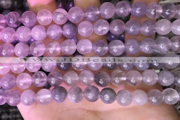 CCQ590 15.5 inches 8mm round cloudy quartz beads wholesale