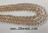 CCR327 15.5 inches 6mm - 12mm faceted round citrine graduated beads