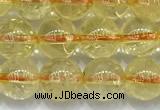 CCR381 15 inches 6mm round citrine beads wholesale