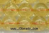 CCR382 15 inches 8mm round citrine beads wholesale