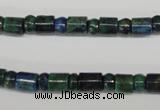 CCS152 15.5 inches 4*6mm rondelle & 6*7mm tube dyed chrysocolla beads