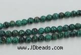 CCS201 15.5 inches 4mm round natural Chinese chrysocolla beads