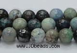 CCS21 15.5 inches 12mm round natural chrysocolla gemstone beads