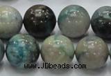 CCS23 15.5 inches 20mm round natural chrysocolla gemstone beads