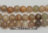 CCS303 15.5 inches 8mm round natural sunstone beads wholesale