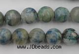 CCS504 15.5 inches 12mm round natural chrysocolla gemstone beads