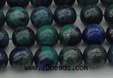 CCS523 15.5 inches 10mm round dyed chrysocolla gemstone beads