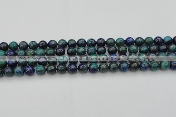 CCS523 15.5 inches 10mm round dyed chrysocolla gemstone beads