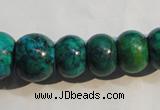 CCS621 15.5 inches 6*10mm – 15*20mm rondelle dyed chrysocolla beads