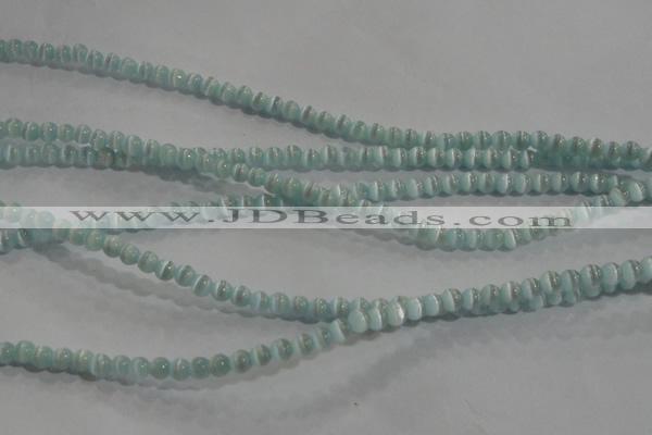 CCT1115 15 inches 2mm round tiny cats eye beads wholesale