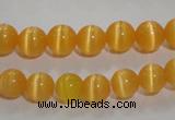 CCT1211 15 inches 4mm round cats eye beads wholesale