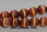 CCT1280 15 inches 5mm round cats eye beads wholesale