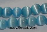 CCT1287 15 inches 5mm round cats eye beads wholesale