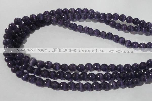 CCT1338 15 inches 6mm round cats eye beads wholesale