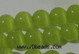 CCT1346 15 inches 6mm round cats eye beads wholesale