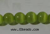 CCT1347 15 inches 6mm round cats eye beads wholesale