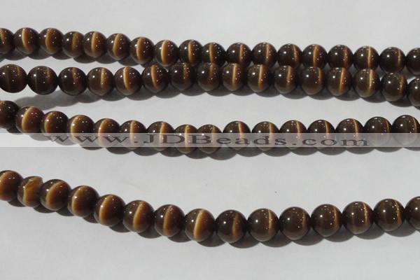 CCT1379 15 inches 7mm round cats eye beads wholesale