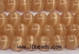 CCT1424 15 inches 4mm, 6mm round cats eye beads