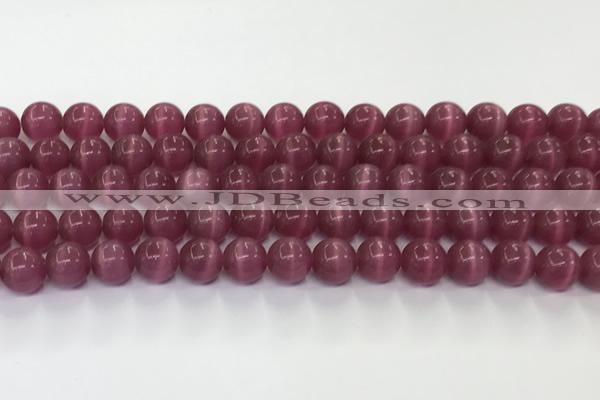 CCT1435 15 inches 8mm, 10mm, 12mm round cats eye beads