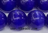 CCT1476 15 inches 14mm round cats eye beads