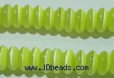 CCT262 15 inches 3*7mm rondelle cats eye beads wholesale